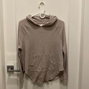 Aritzia waffle hoodie